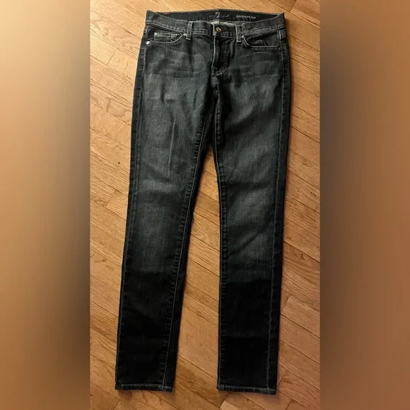 7 for Mankind “Roxanne” Skinny Jeans Sz 28 (6) - Picture 2 of 8